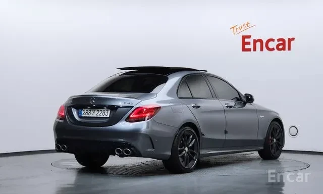 Mercedes-Benz C 43 AMG FACELIFT * BURMЕSTER * HEAD UP * ПАНОРАМА * , снимка 3 - Автомобили и джипове - 55838131