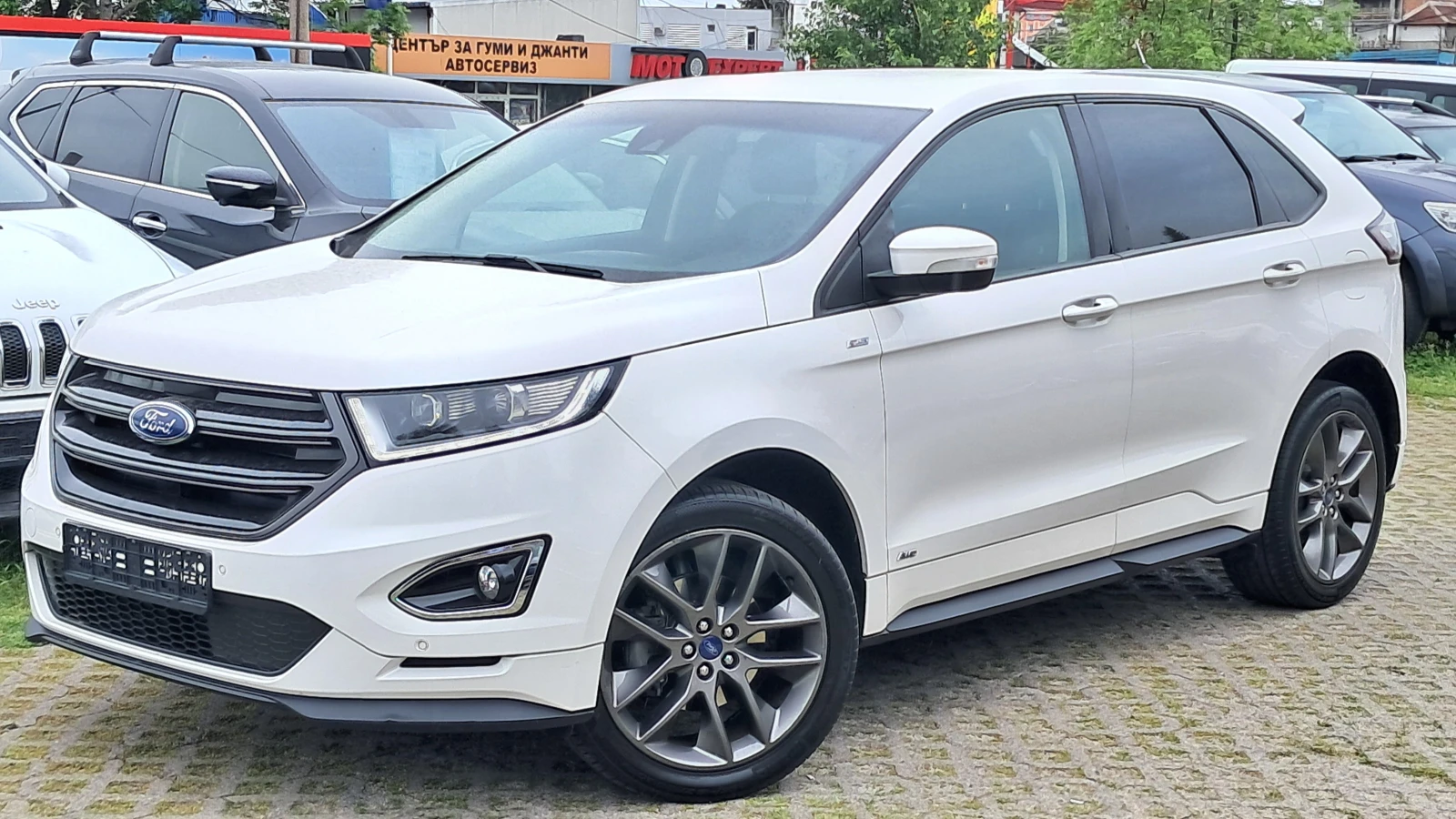 Ford Edge FULL ST-LINE РЕАЛ КМ 4Х4 ИЗКЛЮЧИТЕЛЕН СЕРВИЗ КНИЖК, снимка 2 - Автомобили и джипове - 17234440