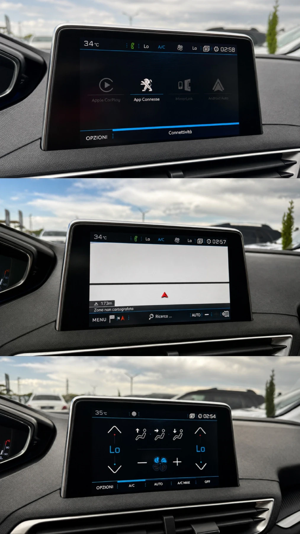 Peugeot 3008 Automatic * 127ХИЛ.км* 360  камера, снимка 12 - Автомобили и джипове - 54409058