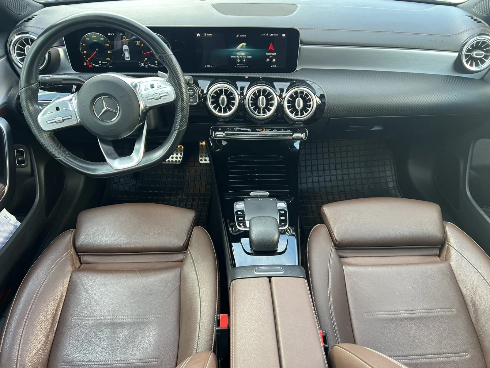 Mercedes-Benz CLA 200 ПАНОРАМА-163К.С--360КАМЕРА-ТОП СЪСТОЯНИЕ, снимка 17 - Автомобили и джипове - 54671165