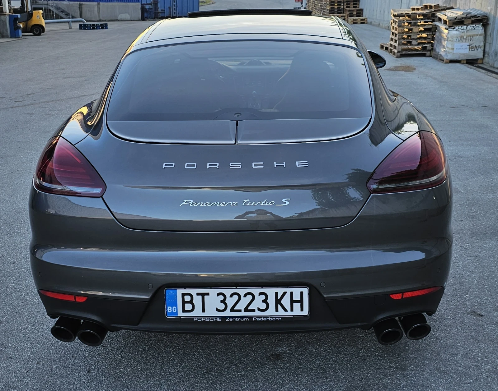 Porsche Panamera  turbo S 60000 км, снимка 5 - Автомобили и джипове - 54980144