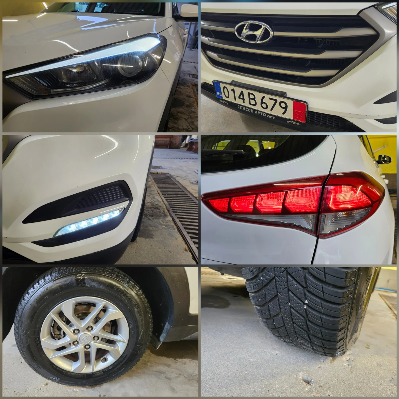 Hyundai Tucson 1.7 Crdi 6skorost/Klima/Top sustoqnie, снимка 17 - Автомобили и джипове - 54401991