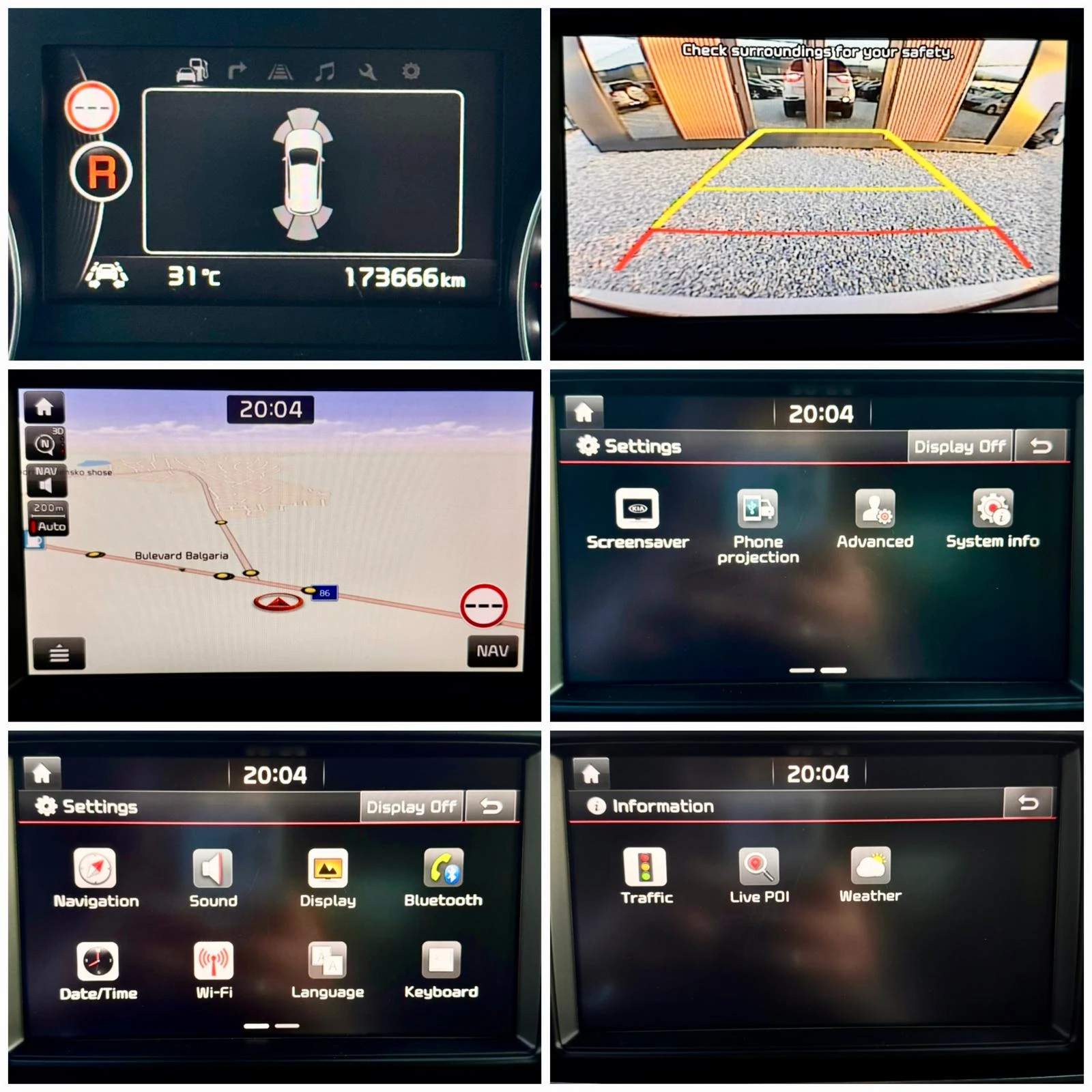 Kia Sportage ::2.0CRDI::4WD::Platinum, снимка 16 - Автомобили и джипове - 54719242