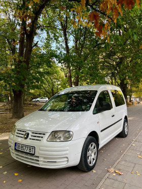 VW Caddy Бензин/Газ *Пътническо*, снимка 1 - Автомобили и джипове - 42730700