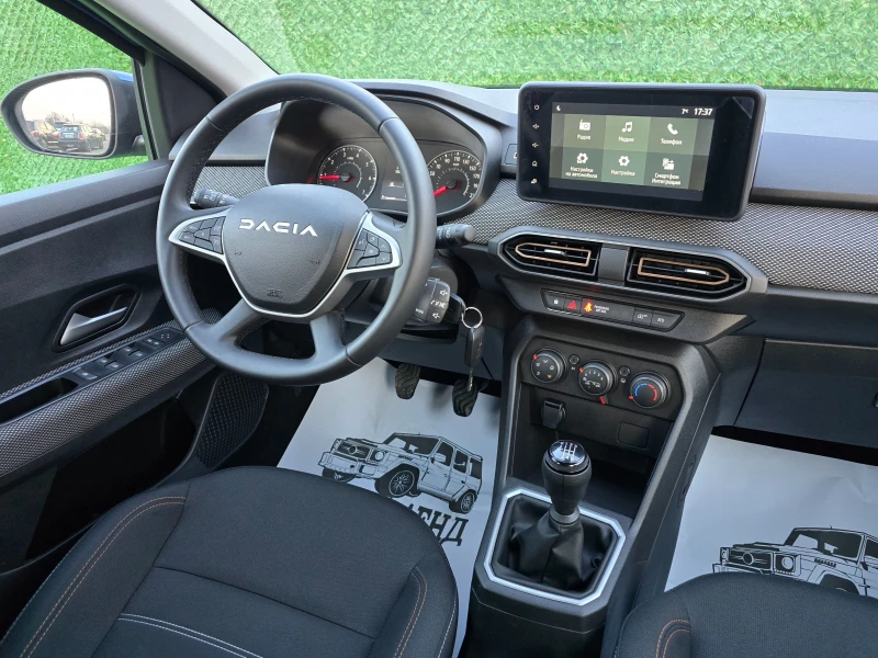 Dacia Sandero 1.0i* ECO-G* LPG* 101кс* 2800км* STEPWAY, снимка 14 - Автомобили и джипове - 49292130