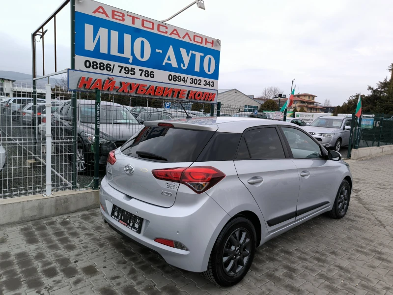 Hyundai I20 1, 25i-85k.c.SPORTline, LED, FACELiFT, ЕВРО 6-5%!, снимка 6 - Автомобили и джипове - 49326714