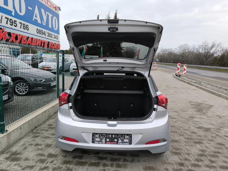 Hyundai I20 1, 25i-85k.c.SPORTline, LED, FACELiFT, ЕВРО 6-5%!, снимка 14 - Автомобили и джипове - 49326714