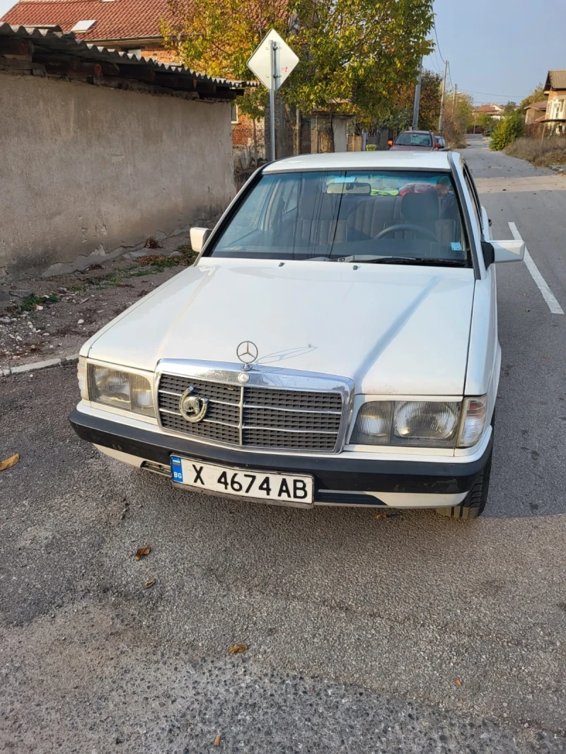 Mercedes-Benz 190 190D/УНИКАТ/, снимка 1 - Автомобили и джипове - 49393757