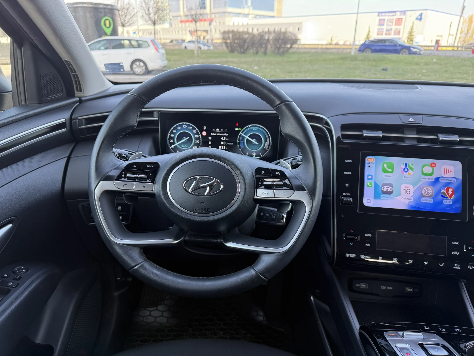 Hyundai Tucson Plug-in-Hybrid - 265 к. с., 4x4, дигитален кокпит - изображение 5