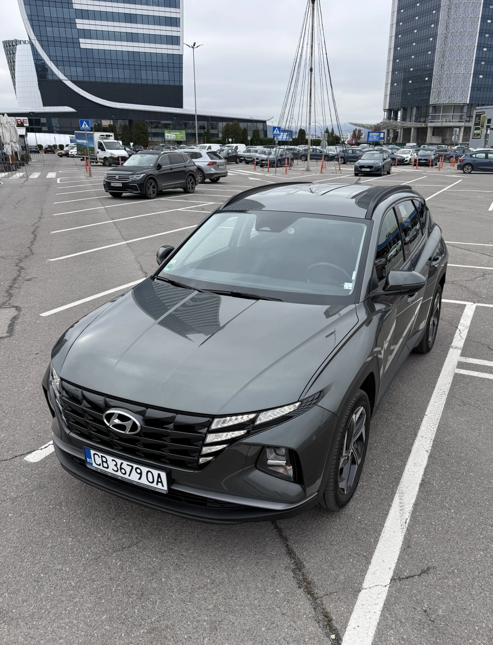 Hyundai Tucson Plug-in-Hybrid - 265 к. с., 4x4, дигитален кокпит - изображение 10