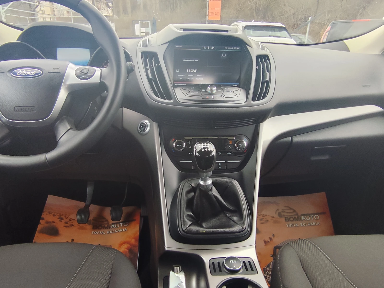 Ford Kuga 2.0TDCi* EURO6B* TITANIUM* KLIMATRONIK* , снимка 9 - Автомобили и джипове - 53926073