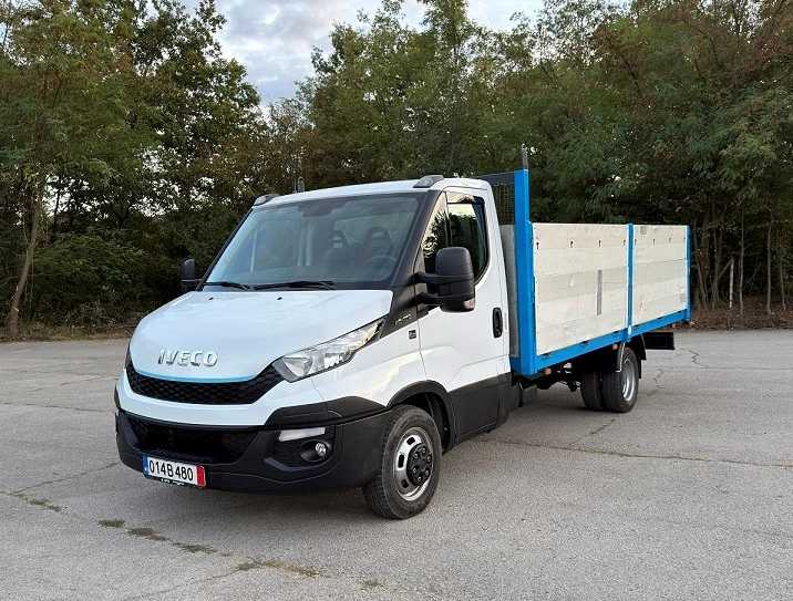 Iveco 35c17 3.0L* КЛИМА* 4.50м* ДВ.ПАКЕТ РЕСОРИ* до 3.5т 