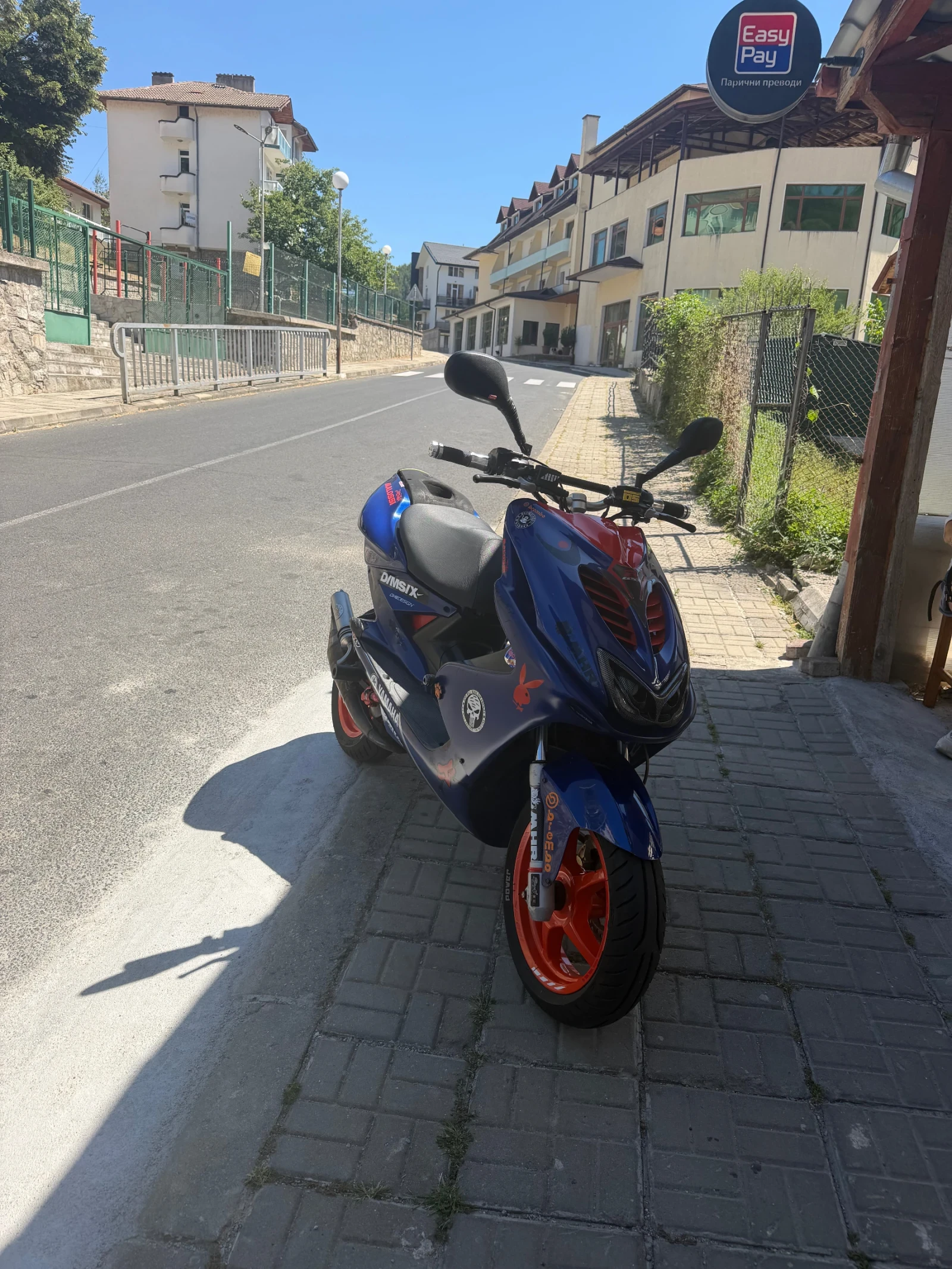 Yamaha Aerox много тунинг части като например: - кит - Тайванск, снимка 5 - Мотоциклети и мототехника - 55891371