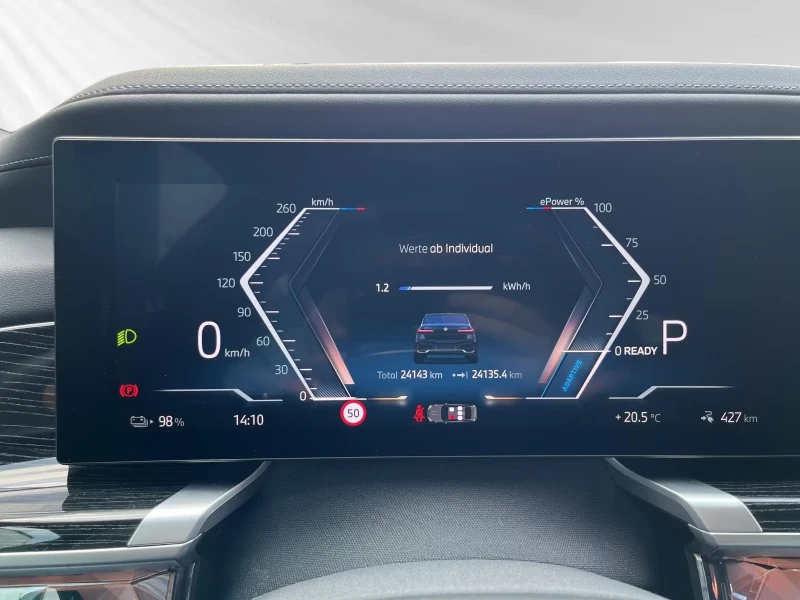 BMW i7 eDRIVE50/M-SPORT/449HP/B&W/DAPROF/PA.PRO/MEMO/800f, снимка 9 - Автомобили и джипове - 51835418