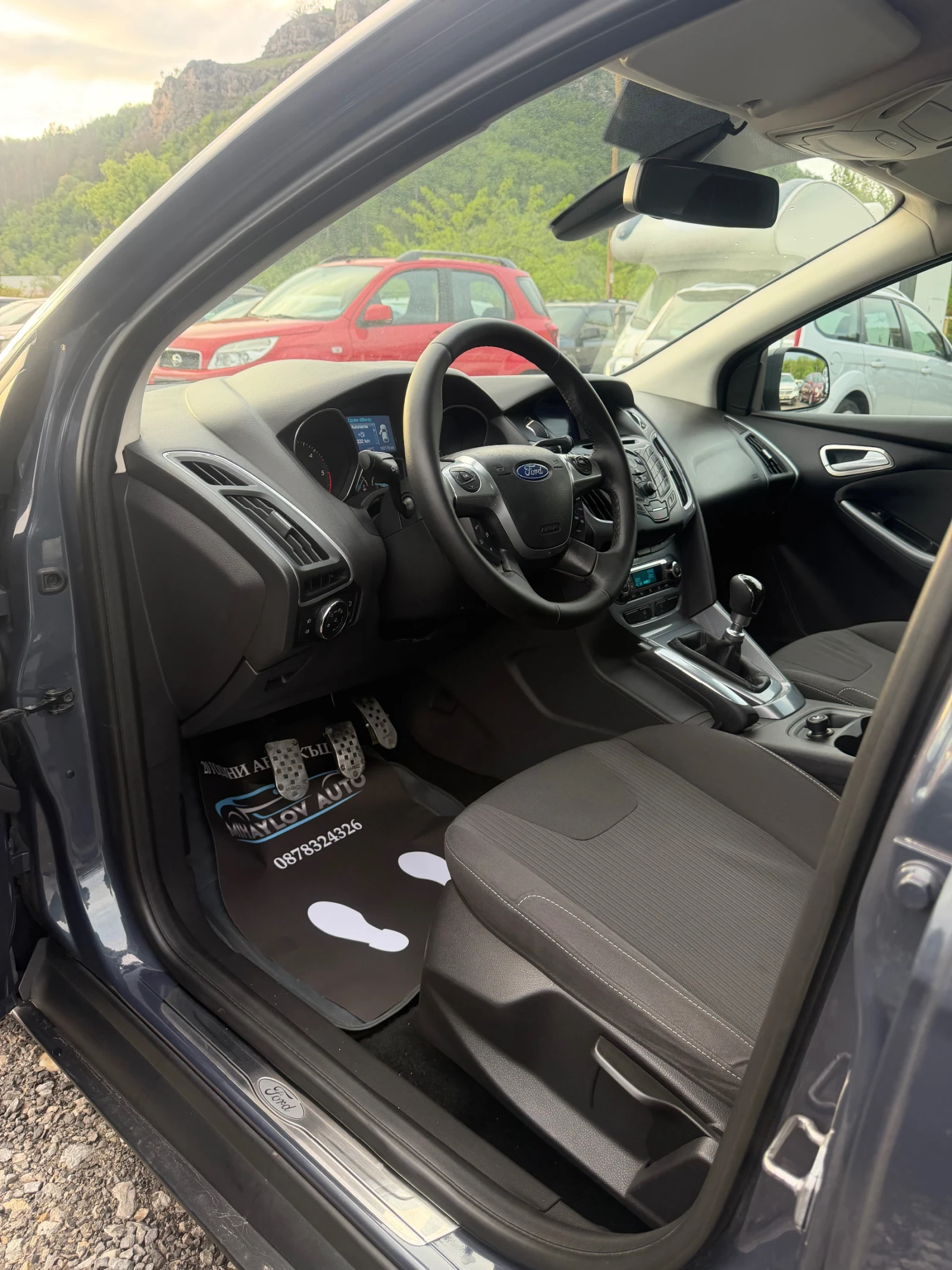 Ford Focus 1.6TDCI  НОВ ВНОС/ПАРКТРОНИК/ЛЕТИ ДЖ., снимка 10 - Автомобили и джипове - 54495111