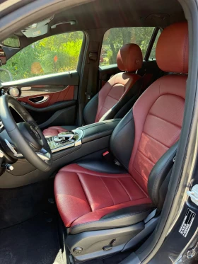 Mercedes-Benz GLC 220 * AMG* ТЕГЛИЧ* Червена кожа* , снимка 13