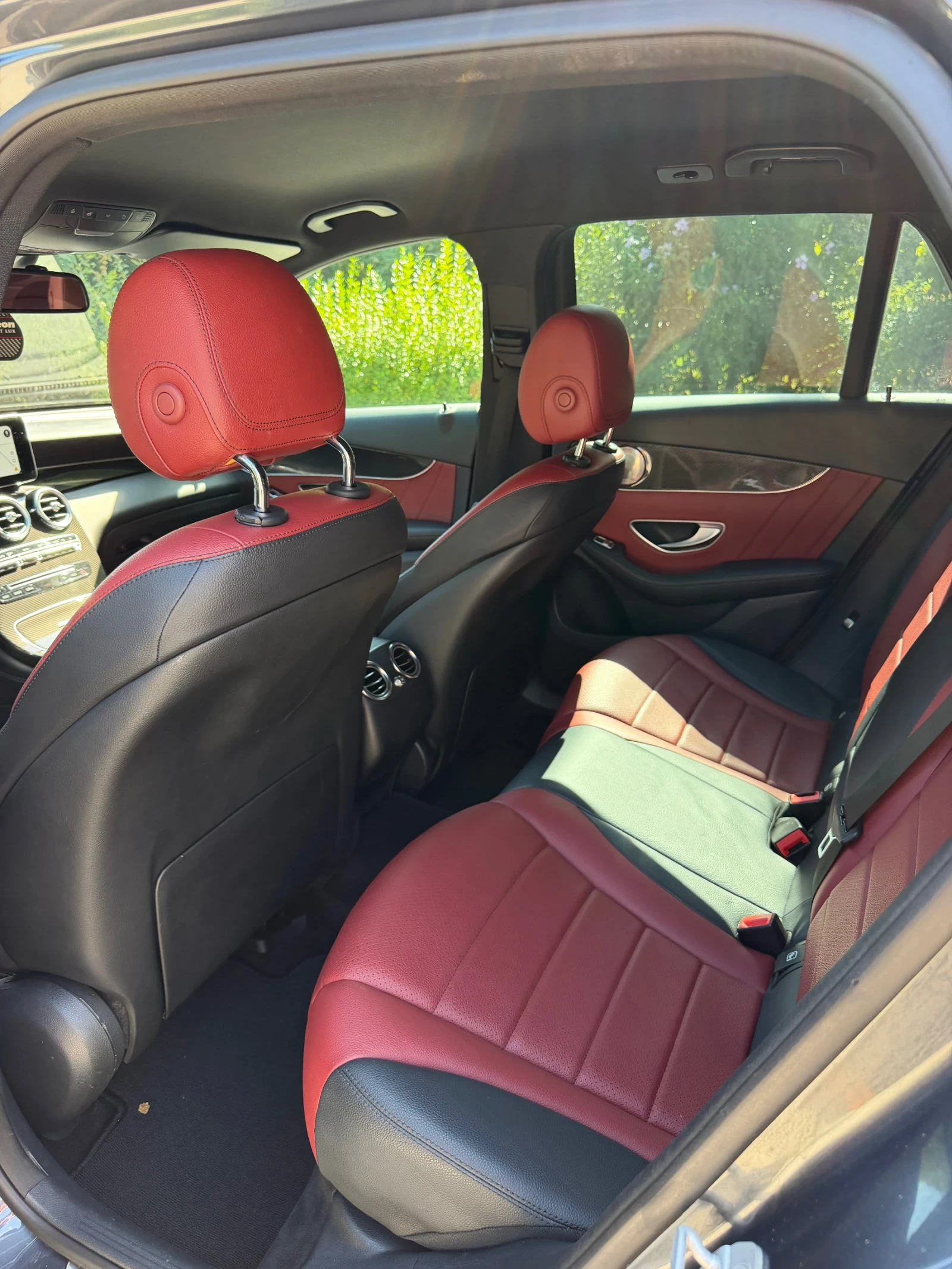 Mercedes-Benz GLC 220 * AMG* ТЕГЛИЧ* Червена кожа* , снимка 14 - Автомобили и джипове - 55728584