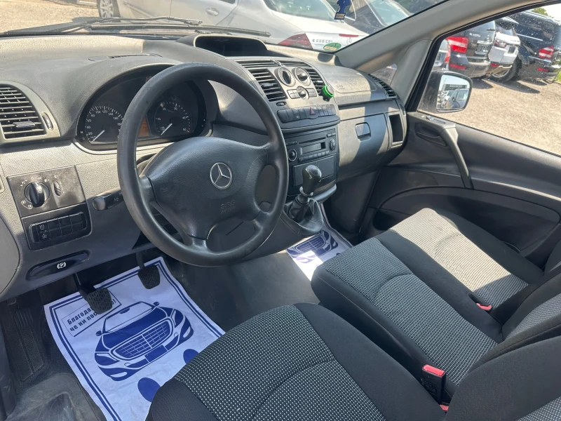 Mercedes-Benz Vito 116CDI* 2.2CDI* 163к.с.* ДЪЛГА БАЗА* 6-МЕСТЕН, снимка 10 - Бусове и автобуси - 50561987