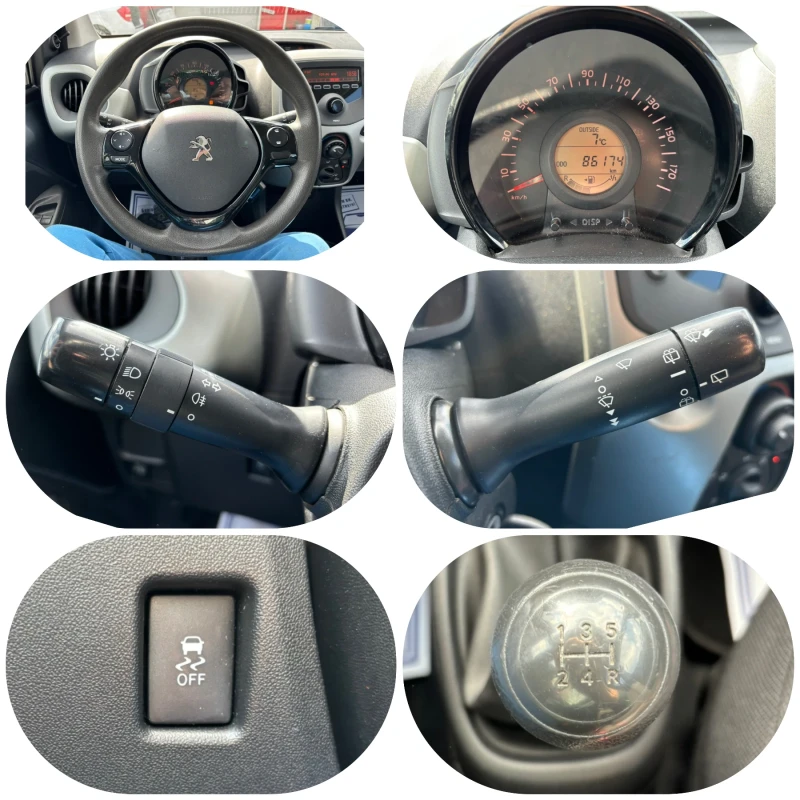 Peugeot 108 1.0i, снимка 13 - Автомобили и джипове - 49508593