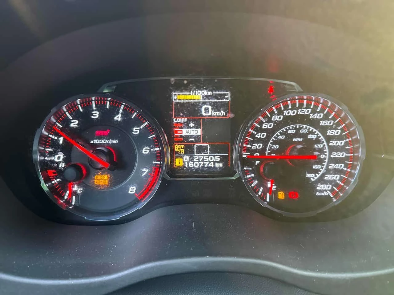 Subaru WRX  STI Sport tech / CARFAX /РЪЧКА, снимка 8 - Автомобили и джипове - 53754530