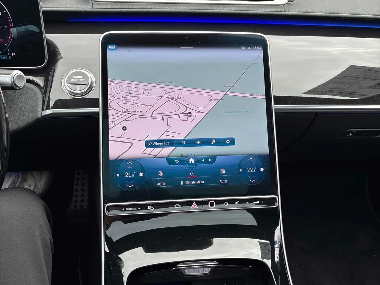 Mercedes-Benz S 500 * CARFAX * ПРЕДСТАВИТЕЛСТВО * КЛИП НА МОТОРА, снимка 9 - Автомобили и джипове - 54077595