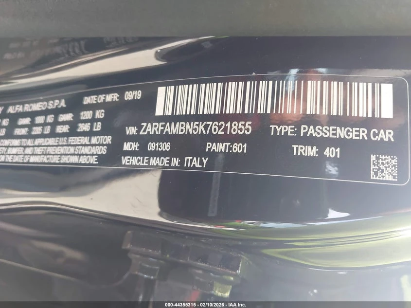 Alfa Romeo Giulia Ti Sport Rwd, снимка 9 - Автомобили и джипове - 54185631