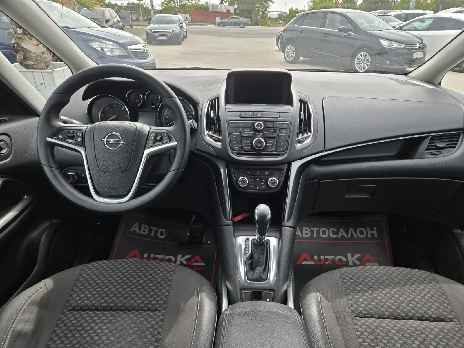 Opel Zafira 2.0CDTI-131кс= 7МЕСТА= АВТОМАТ= FACE= NAVI= EURO 6, снимка 12 - Автомобили и джипове - 56245170