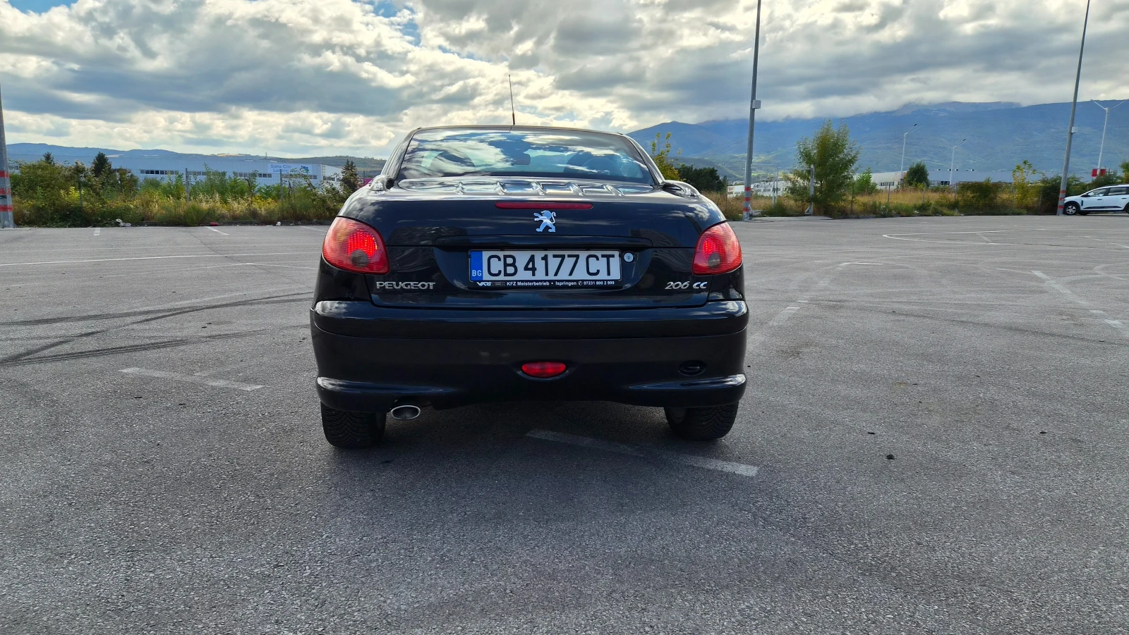 Peugeot 206 CC, снимка 7 - Автомобили и джипове - 56246171