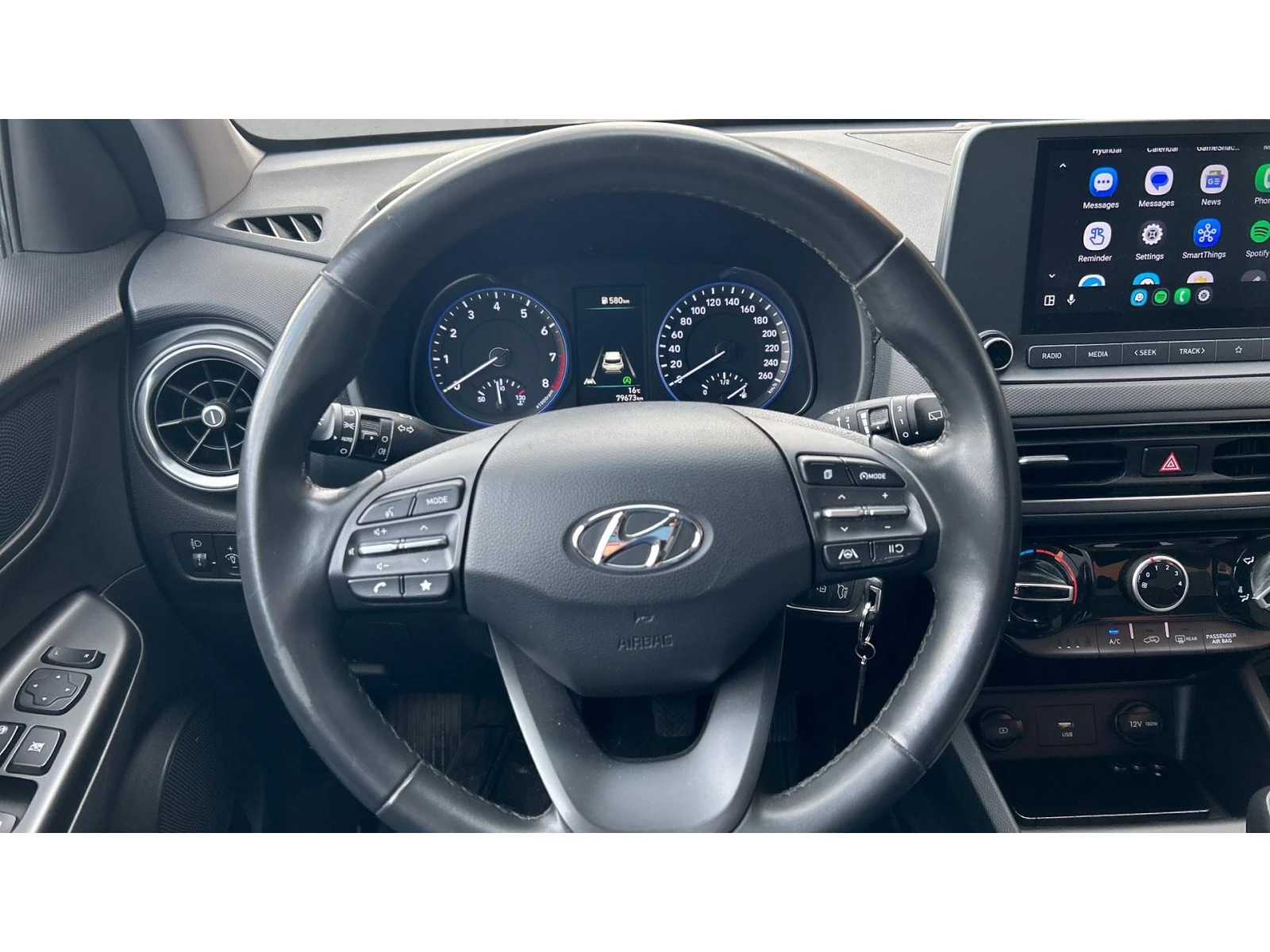 Hyundai Kona 1. 0T-GDI  M/T, Месечна вноска от 190  , снимка 15 - Автомобили и джипове - 54556155