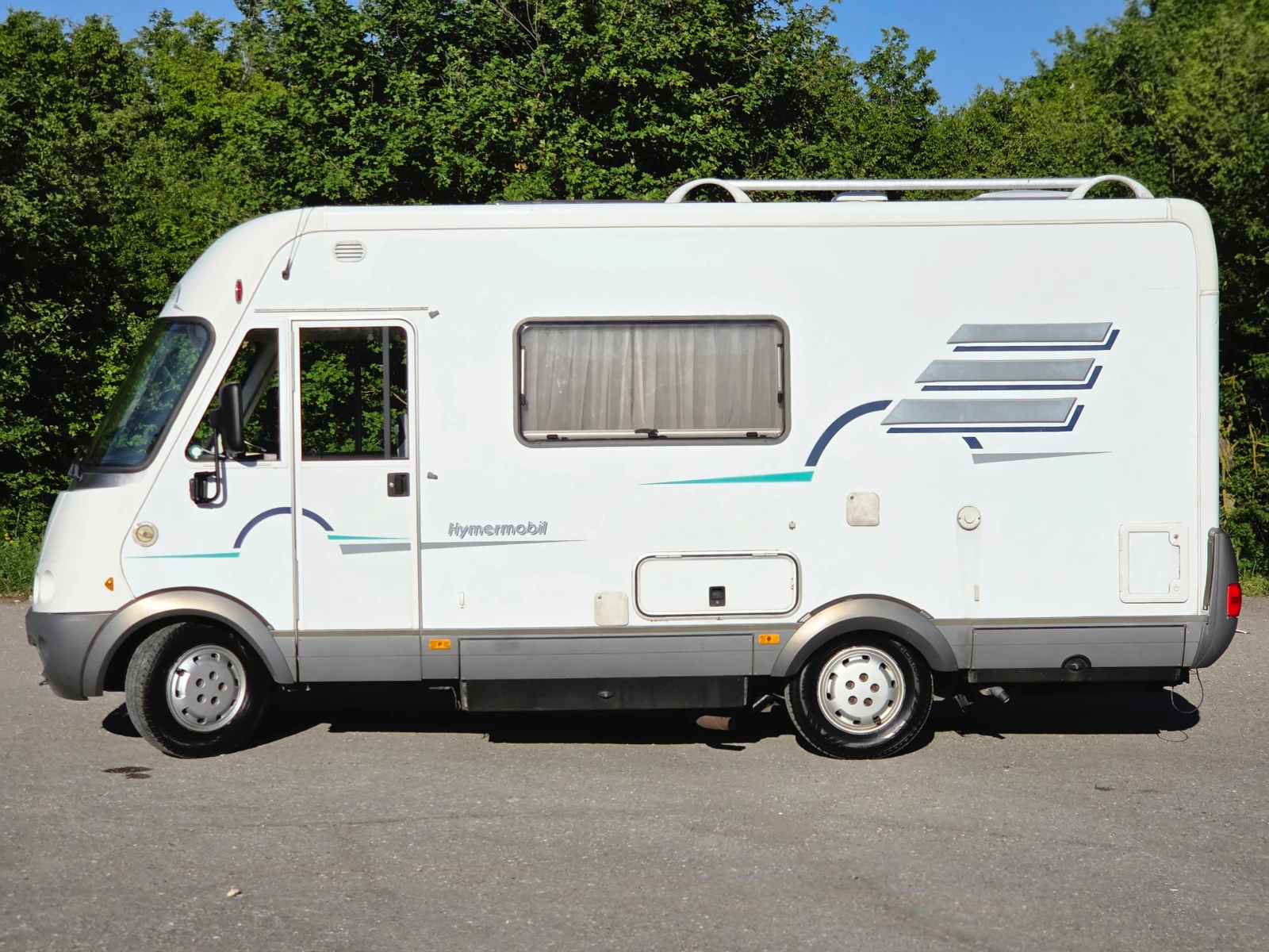 Кемпер HYMER / ERIBA B544  Климатик, Внос от Швейцария , снимка 4 - Каравани и кемпери - 54685679