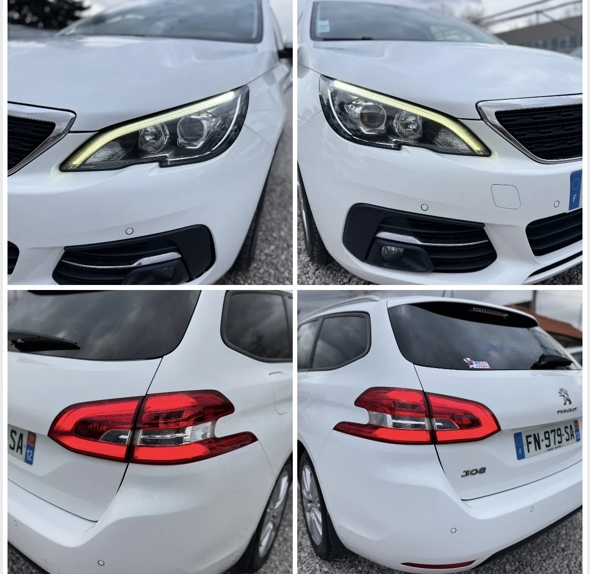 Peugeot 308 1.5Blue-HDi , снимка 16 - Автомобили и джипове - 53762319