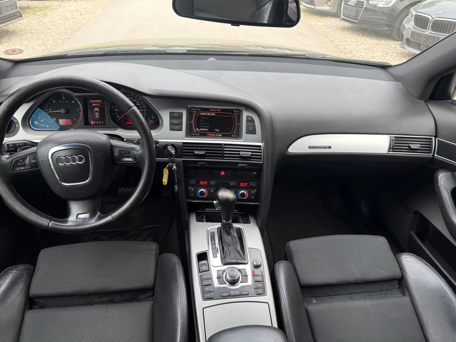 Audi A6 3.0TDI - 232к.с. - S-LINE - TV, снимка 12 - Автомобили и джипове - 54455595