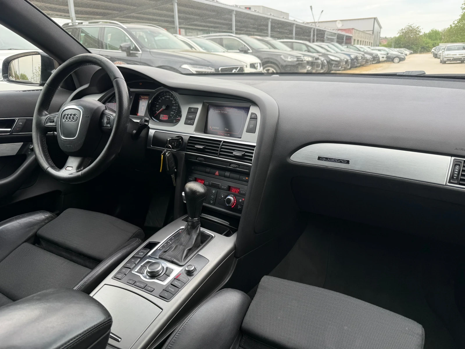 Audi A6 3.0TDI - 232к.с. - S-LINE - TV, снимка 11 - Автомобили и джипове - 54455595