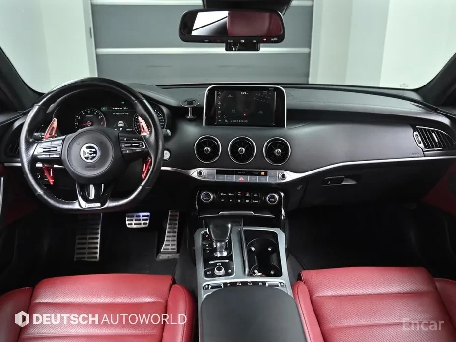 Kia Stinger 360 * RED * ОБДУ/ПОДГ * HUD* Lane Assist* Blind Sp, снимка 6 - Автомобили и джипове - 54482173