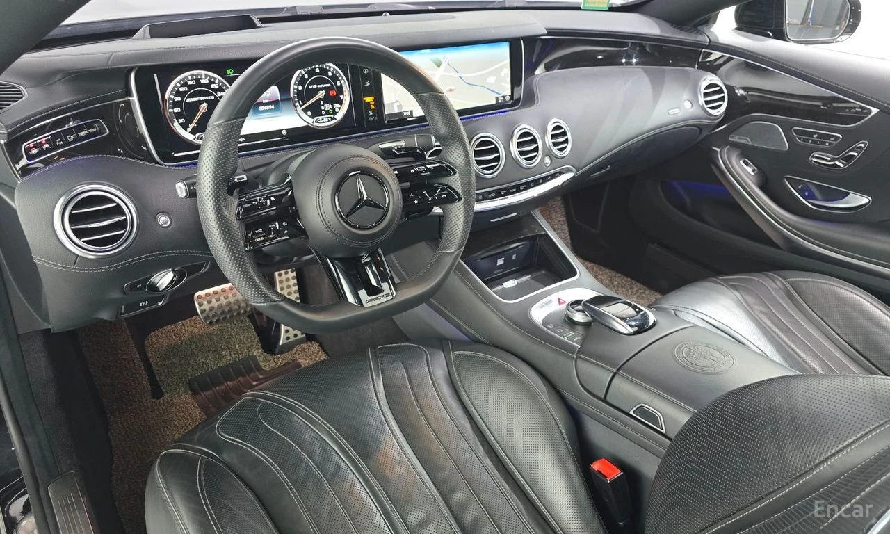 Mercedes-Benz S 63 AMG Coupe 4MATIC* FULL* BURMESTER* DISTRONIC* HEAD-UP*, снимка 9 - Автомобили и джипове - 54583491