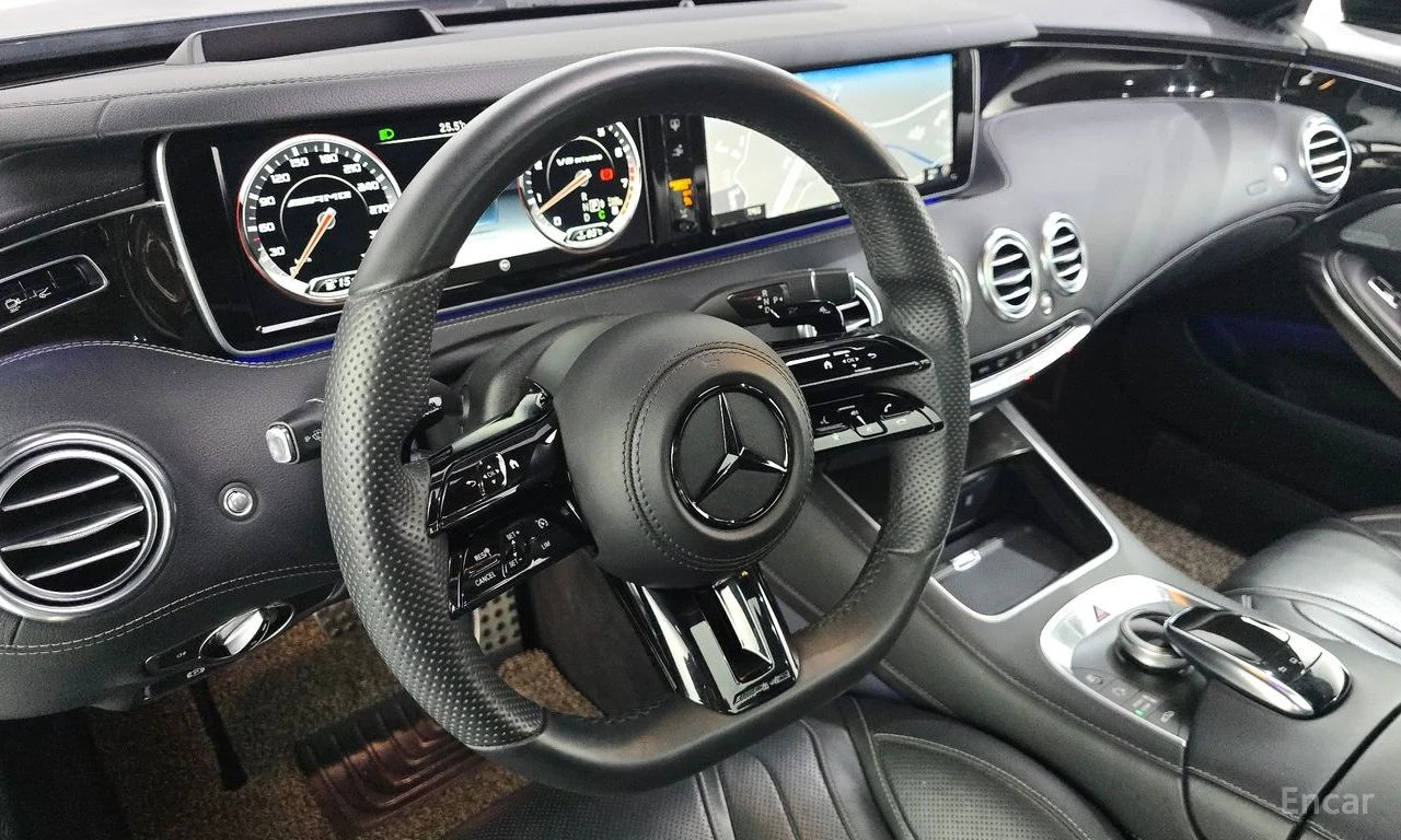 Mercedes-Benz S 63 AMG Coupe 4MATIC* FULL* BURMESTER* DISTRONIC* HEAD-UP*, снимка 10 - Автомобили и джипове - 54583491