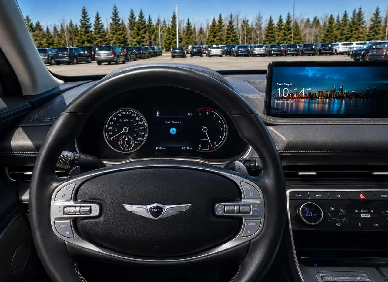 Genesis GV80 2.5T Select/ПАНОРАМА/ДИСТРОНИК, снимка 9 - Автомобили и джипове - 54630939