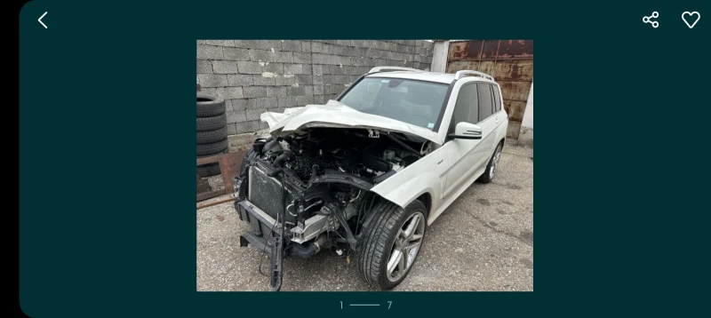 Mercedes-Benz GLK 2.2l. 3.2l 3.5l, снимка 1 - Автомобили и джипове - 48439228