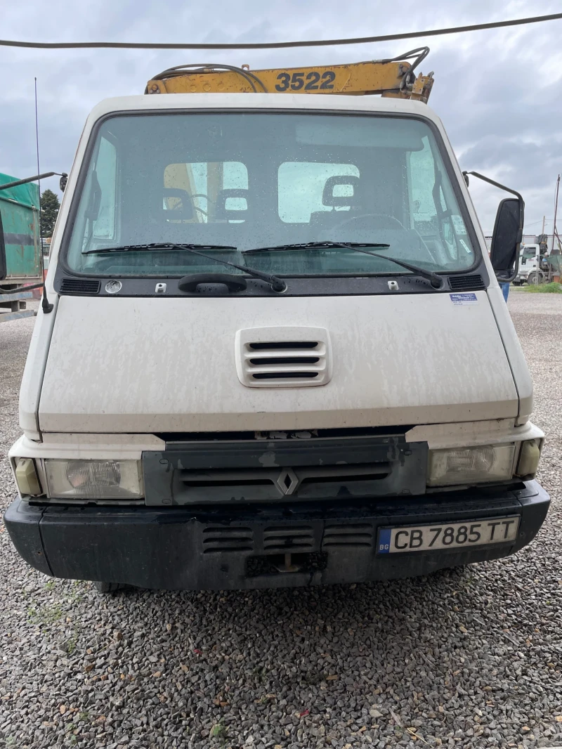 Renault R Бус с кран, снимка 2 - Бусове и автобуси - 51522787