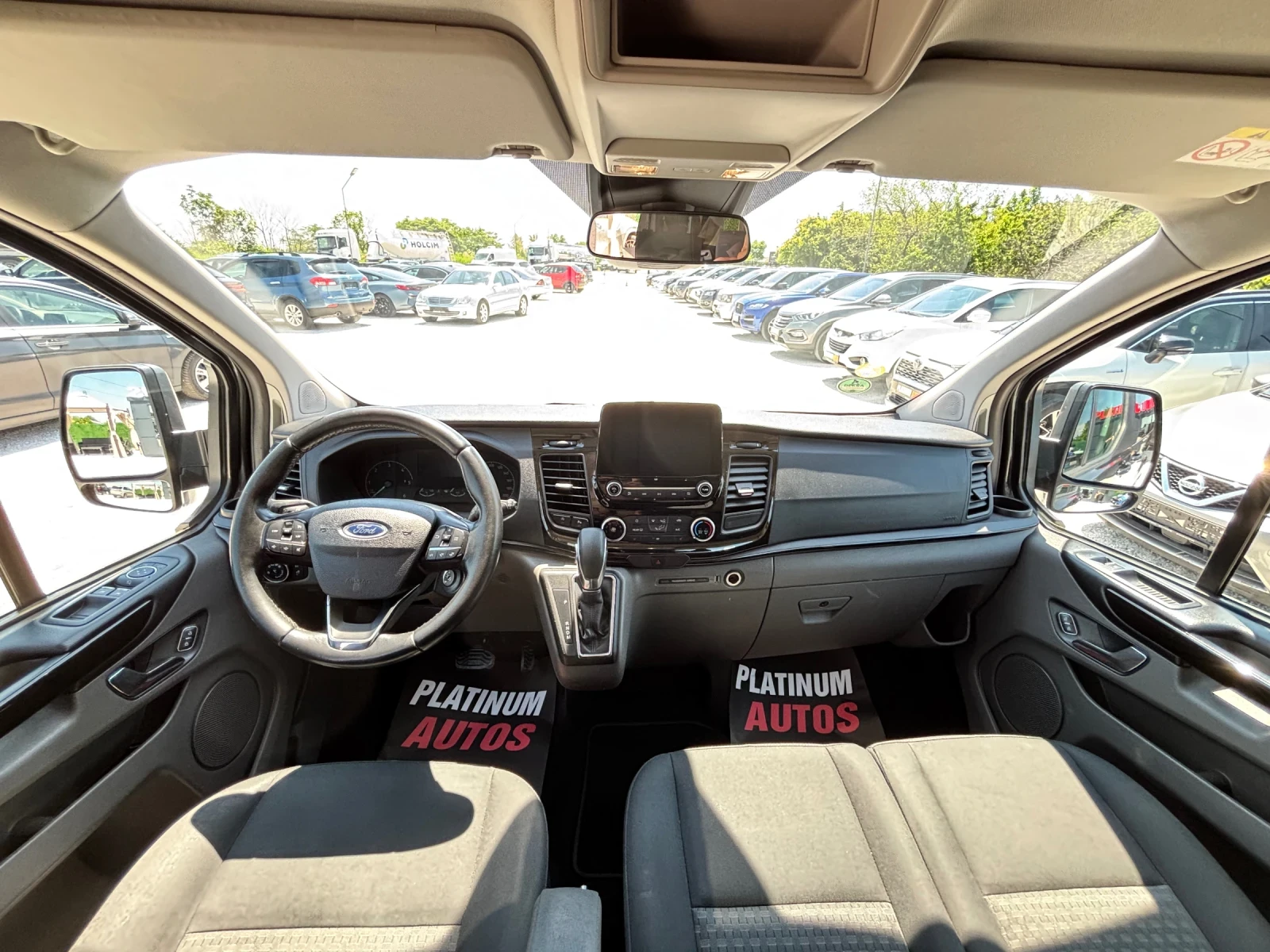 Ford Tourneo CUSTOM/2.0/АВТОМАТИК/ПОДГРЕВ/КАМЕРА/ЕВРО 6, снимка 6 - Бусове и автобуси - 54869969
