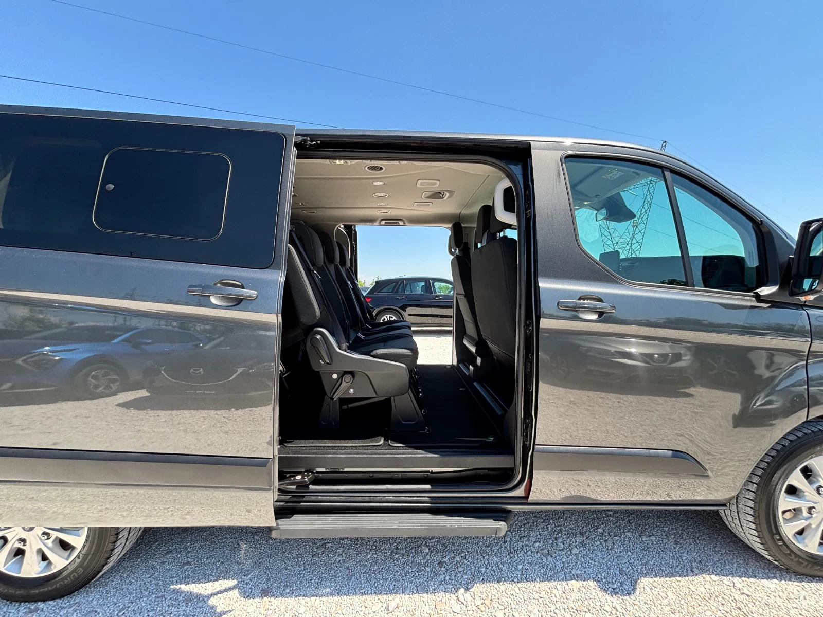 Ford Tourneo CUSTOM/2.0/АВТОМАТИК/ПОДГРЕВ/КАМЕРА/ЕВРО 6, снимка 11 - Бусове и автобуси - 54869969