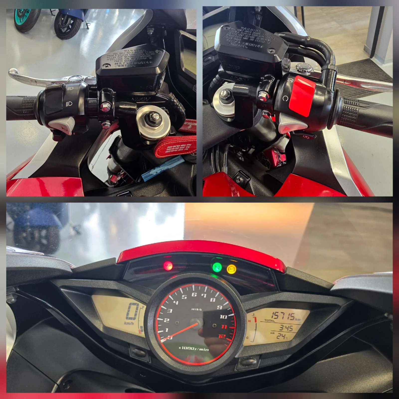 Honda Vfr 1200ie, Уникат, 15000км.!, снимка 13 - Мотоциклети и мототехника - 56176994