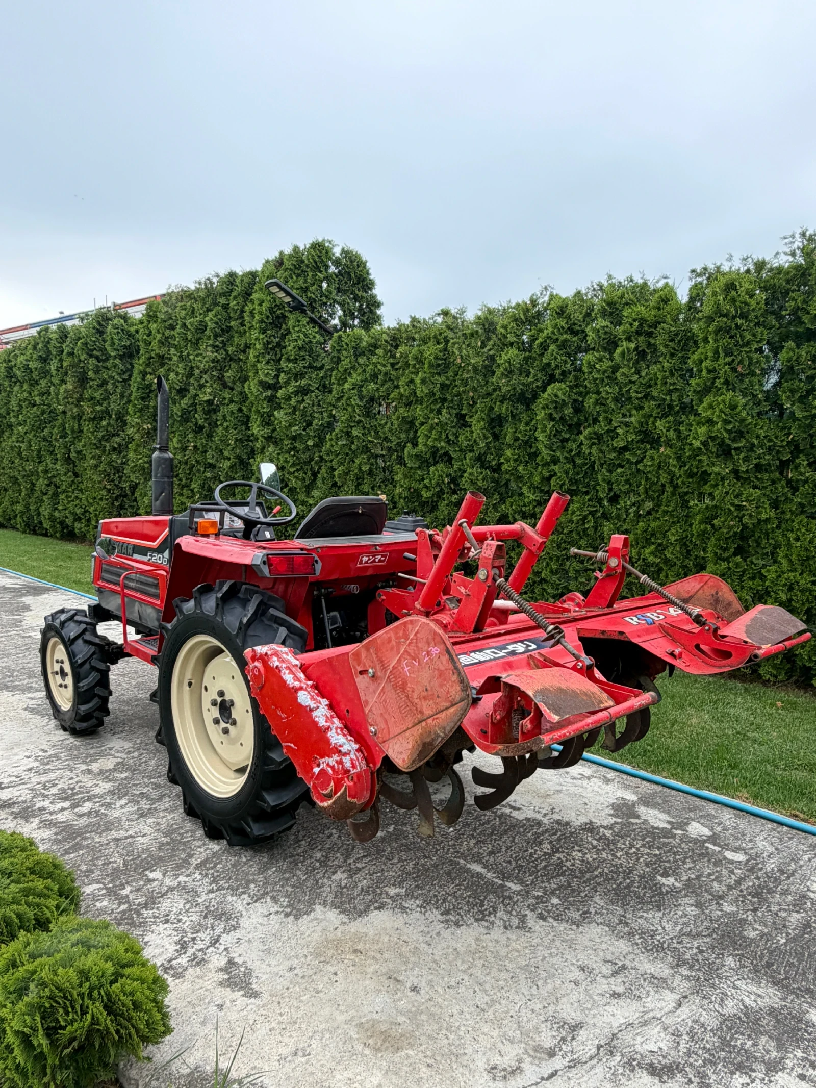 Трактор Yanmar F20d* ОРИГИНАЛНА БОЯ* КАТО НОВ* 588мч* , снимка 7 - Селскостопанска техника - 54543634
