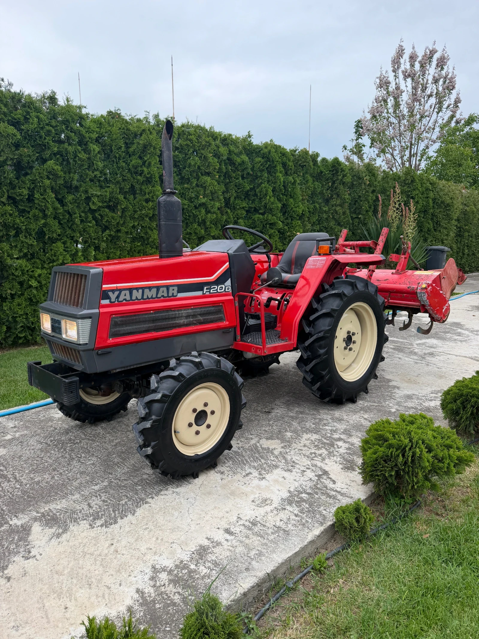 Трактор Yanmar F20d* ОРИГИНАЛНА БОЯ* КАТО НОВ* 588мч* 