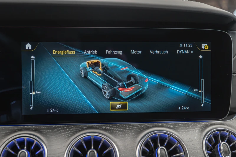 Mercedes-Benz AMG GT 63S/E-Performance/Burm/HuD/Обдух/Cerami/China blau - 269900 лв. - 80654135 | Car24.bg