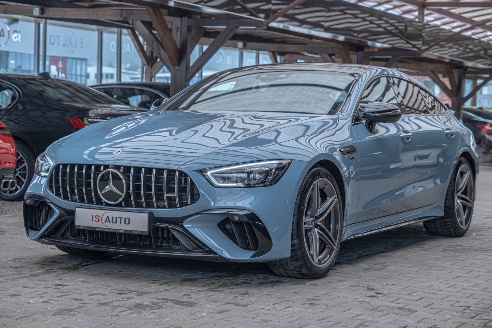 Mercedes-Benz AMG GT 63S/E-Performance/Burm/HuD/Обдух/Cerami/China blau - изображение 3