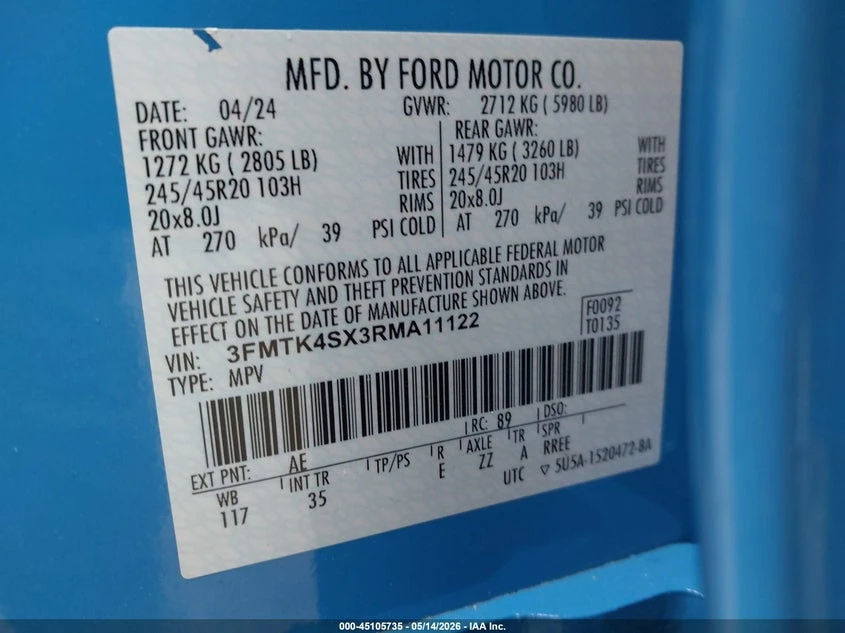 Ford Mustang Mach-E Gt, снимка 9 - Автомобили и джипове - 55288874