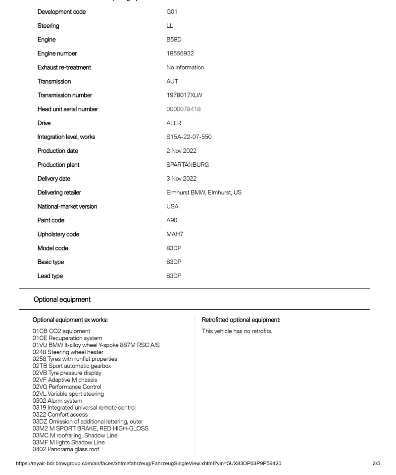 BMW X3 M40i  HUD/VENT/DAP/PANORAMA/FULL, снимка 14 - Автомобили и джипове - 52544212