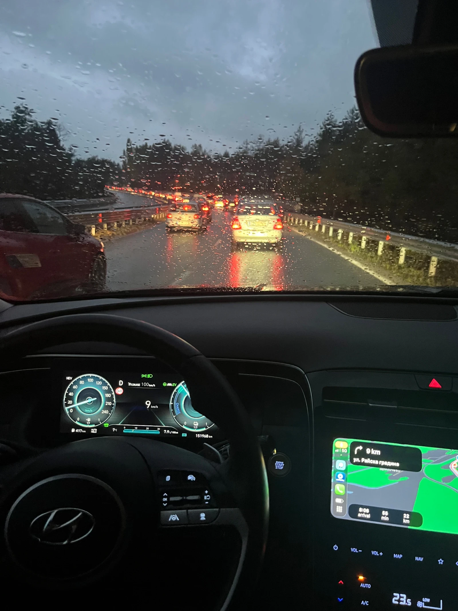 Hyundai Tucson Plug in - 4x4 265к.с. Всички екстри, снимка 10 - Автомобили и джипове - 54682242
