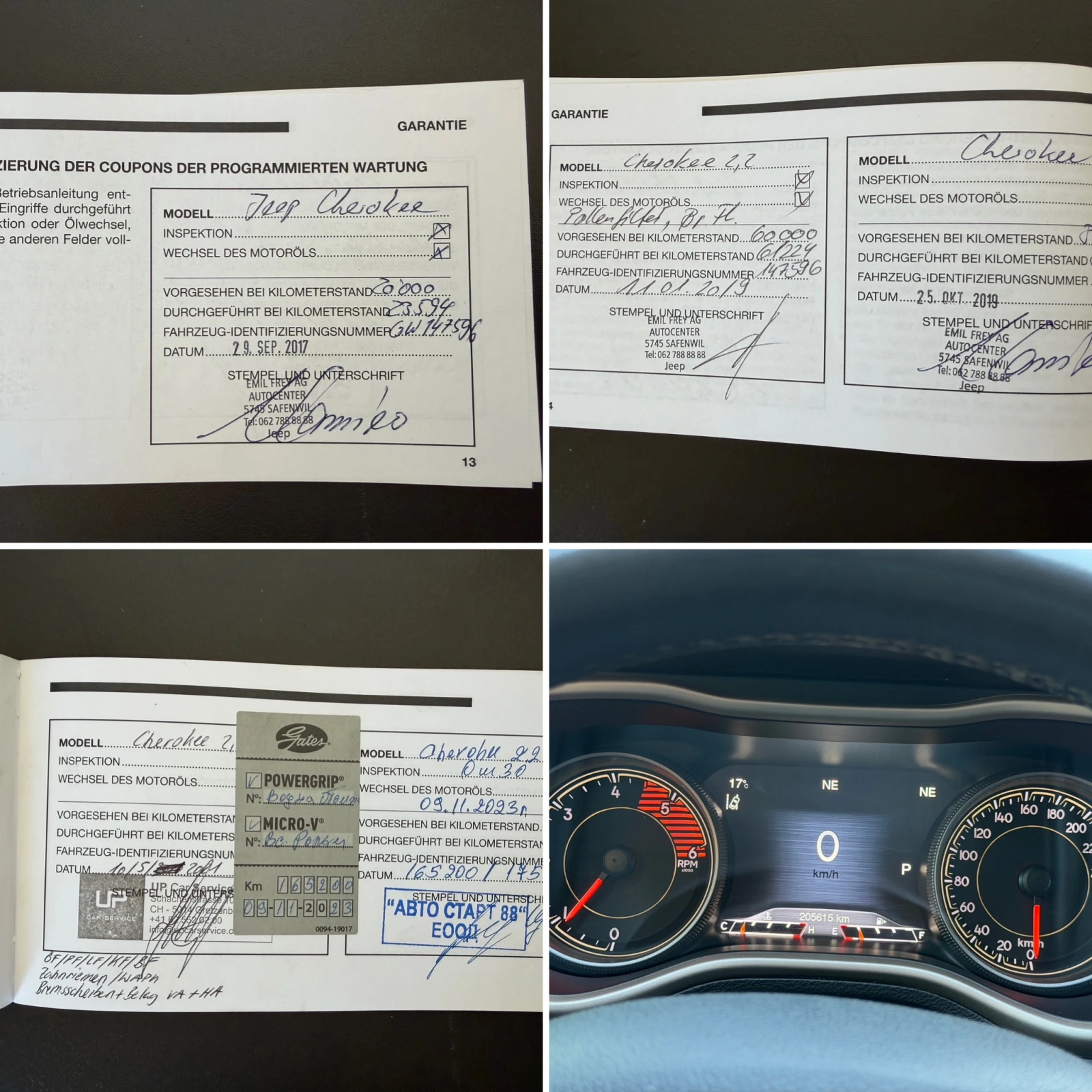 Jeep Cherokee Jeep Cherokee 2.2 LIMITED 4WD* СЕРВИЗНА ИСТОРИЯ, снимка 15 - Автомобили и джипове - 55057320